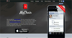Desktop Screenshot of mychairapp.com